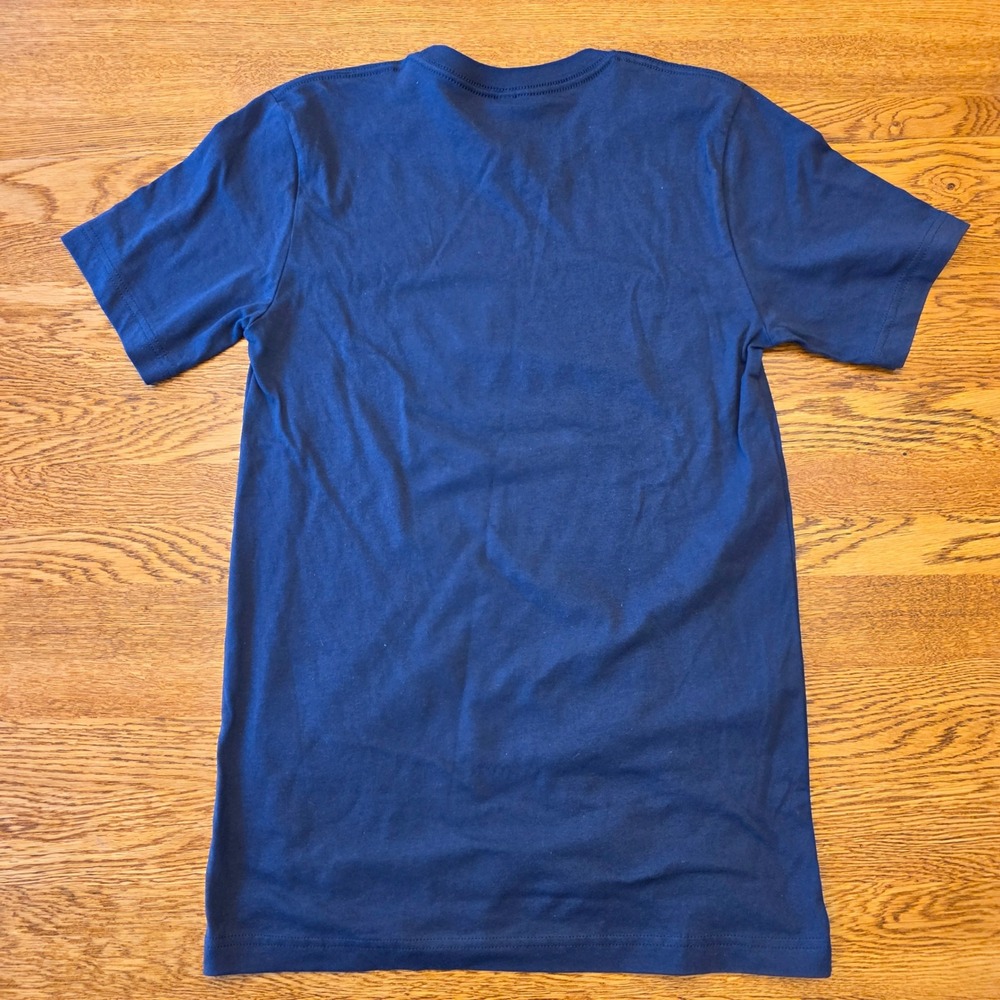 NWT Goose Island Illinois Tax For That Navy Blue Graphic T-Shirt Mens Small - Picture 9 of 10